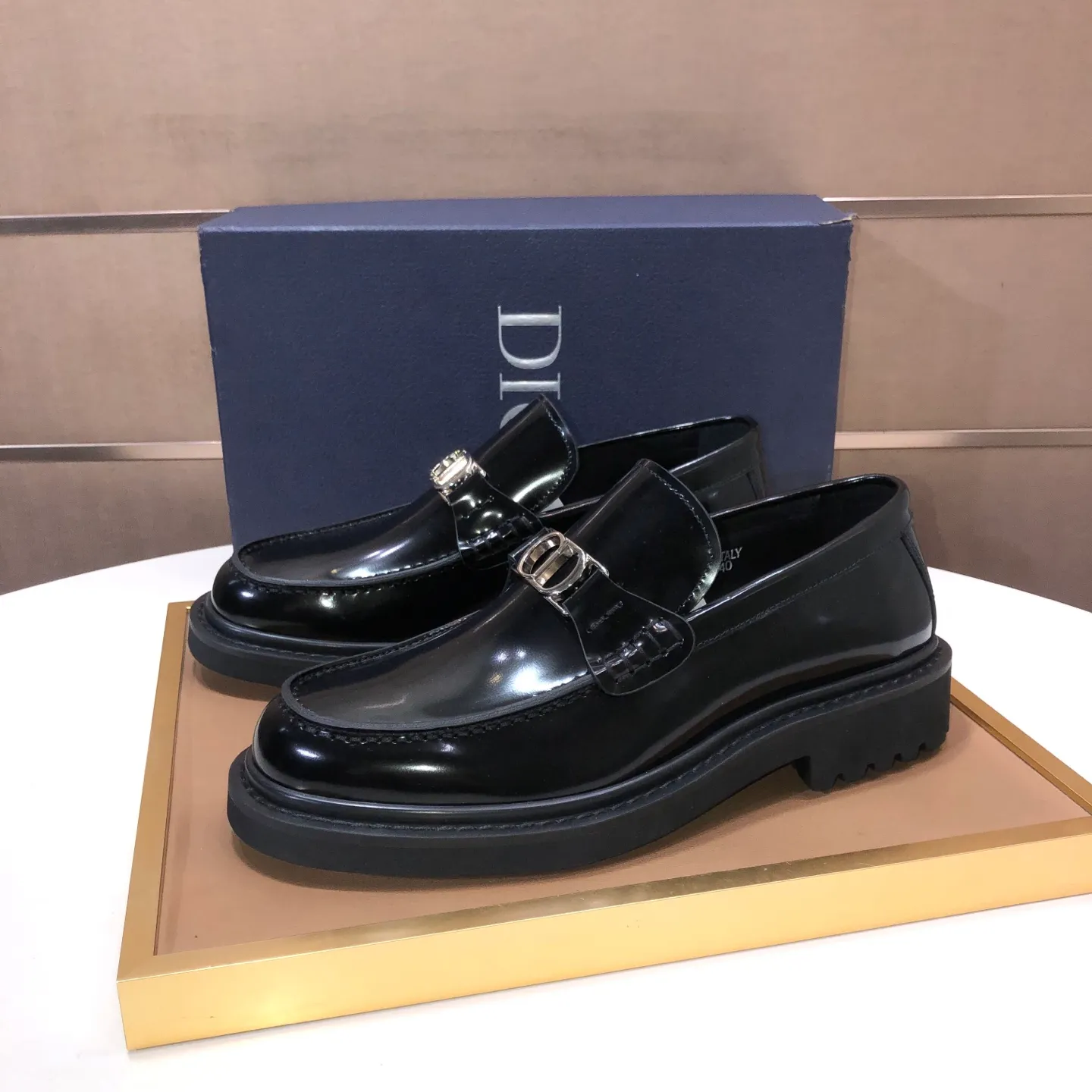 Men's shoes 💰680💶[Dior] (water-dyed cowhide lining) Dior original 1:1 high-quality factory, imported original materials, imported raw cowhide, water-dyed cowhide lining, original TPU outsole, code number: 39-44 (38.45 custom-made)